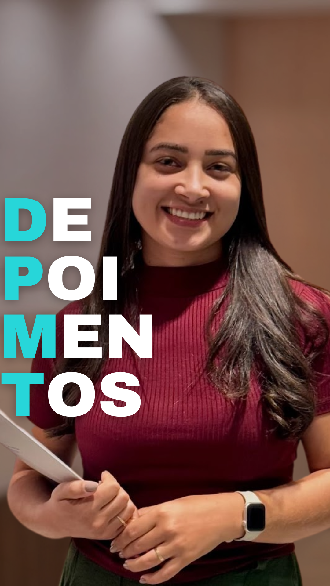 Depoimento de Rafaela Santos